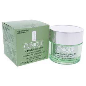 Clinique Superdefense Night Recovery Moisturizer — Overnight Hydration & Repair Cream  📂