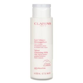 CLARINS - Velvet Cleansing Milk with Alpine Golden Gentian & Lemon Balm Extracts 37879/80062049 200ml/6.7oz