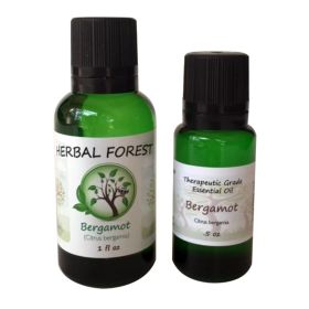 Bergamot Oil (Option: 1 oz)