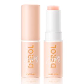 DEROL Silky Multi Balm — Facial Hydration Stick for Instant Glow (Color: Orange)