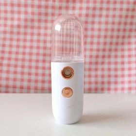 Portable Nano Mist Sprayer — Instant Hydration for Face & Makeup Refresh (Items: White With 1PC)